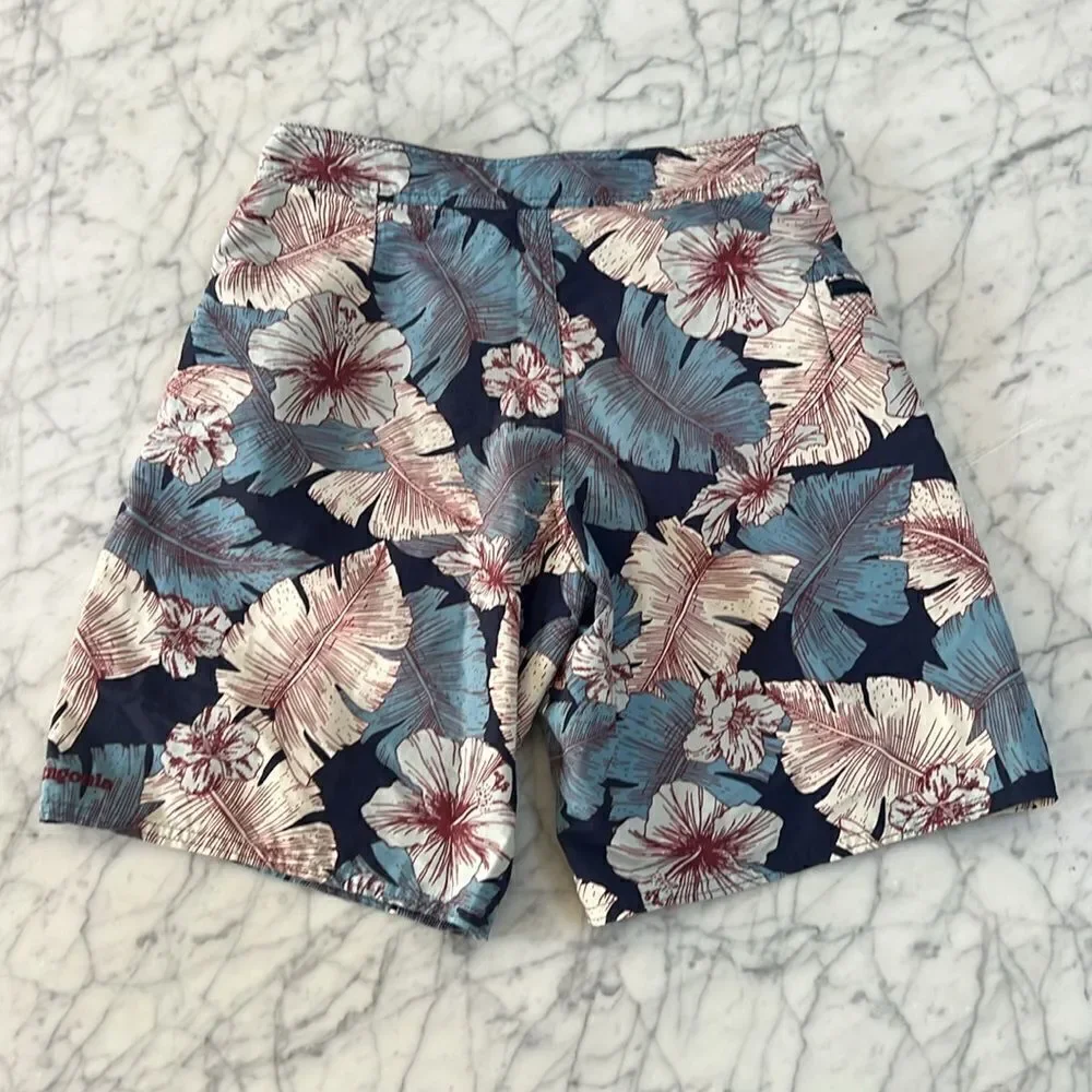 Patagonia Wavefarer Tropical Board Shorts Sz 28